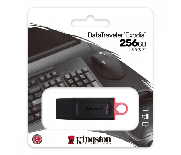 Kingston 256GB DataTraveler Exodia (USB 3.2 Gen 1) - 597883 - zdjęcie 3